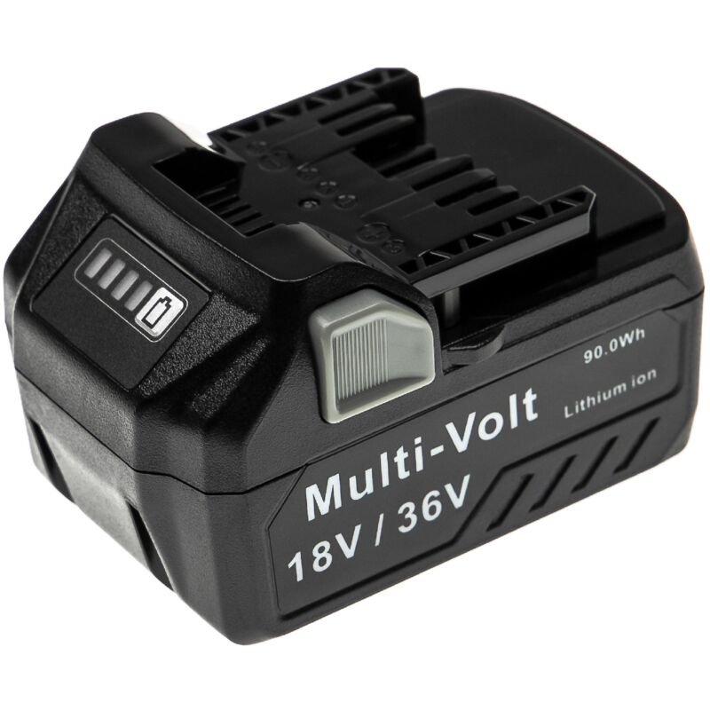 

Batería recargable compatible con HiKOKI WH18DBFL2, WH36DB, WR36DA, WR36DB herramientas eléctricas (5000 / 2500 mAh, Li-Ion, 18 / 36 V) - Vhbw