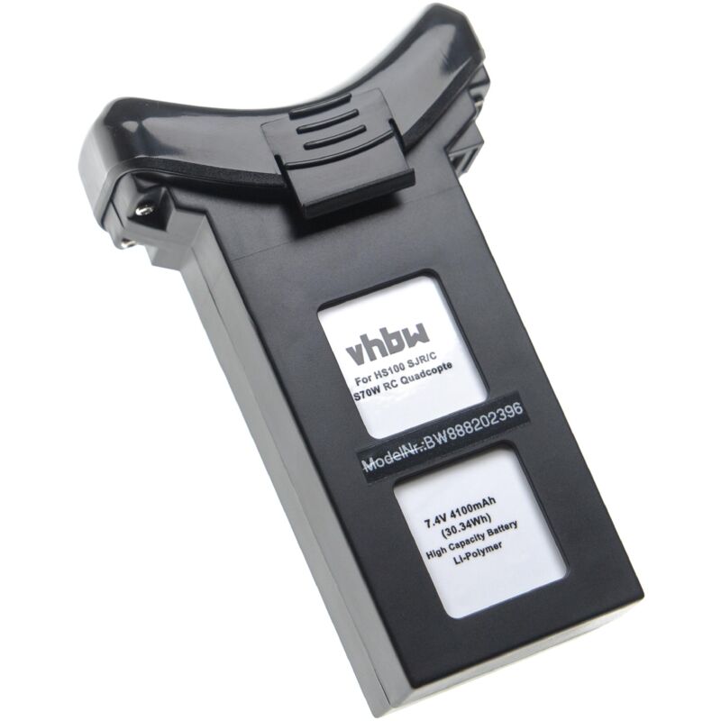 

Batería recargable compatible con Holy Stone RC GPS Drone HS100 SJR dron, multicóptero, cuadricóptero (4100 mAh, 7,4 V, polímero de litio) - Vhbw