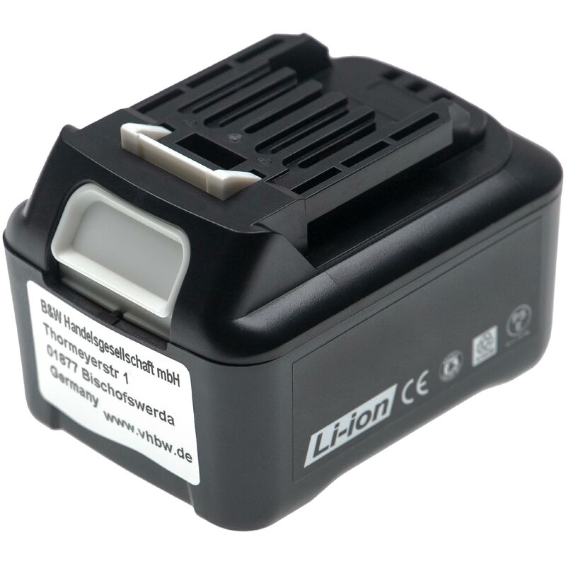 

Vhbw - Batería recargable compatible con Makita CL108FDZ1, CLX20, CLX201, CLX201X, CLX202 herramientas eléctricas (3000 mAh, Li-Ion, 12 V, 3 celdas)