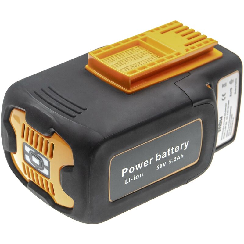 

vhbw Batería recargable compatible con McCulloch Li 58CS, Li-58 GB, Li-58 GBP, Li-58 HT, Li-58 T herramientas eléctricas (5200 mAh Li-Ion 58 V)