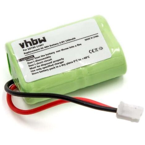 vhbw Batería recargable compatible con Sportdog SD-400, SD-800, Wetland Hunter SD-400 collar para perros (150 mAh, 4,8 V, NiMH)