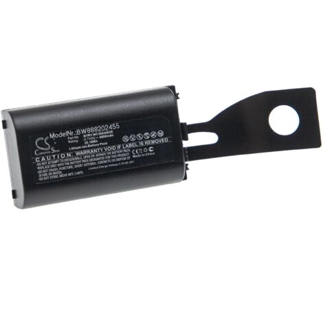 vhbw Batería recargable compatible con Symbol MC3090S-IC28HBAMER, MC3090S-IC28HBAQER PC de mano, handheld (6800 mAh, 3,7 V, Li-Ion)