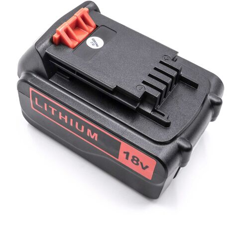 vhbw Batería recargable reemplaza Black & Decker BL1318, BL1518, BL2018, BL4018 para herramientas eléctricas (3000 mAh Li-Ion 18 V)