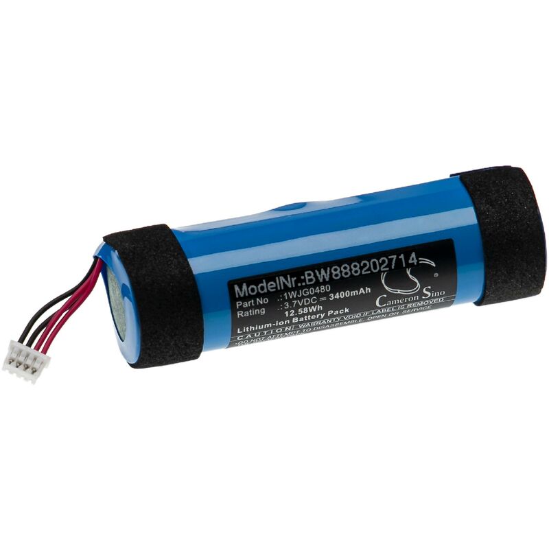 

Batería recargable reemplaza DJI 1WJG0480 para mando de dron (3400 mAh, 3,7 V, Li-Ion) - Vhbw