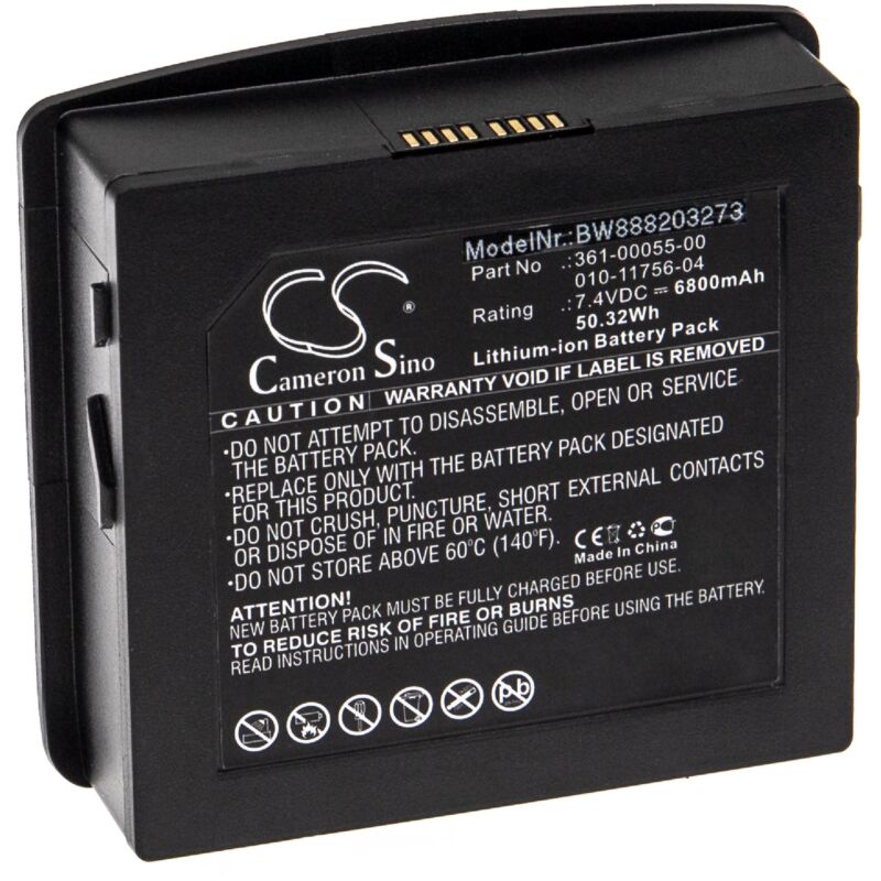 

Batería recargable reemplaza Garmin 010-11756-04, 361-00055-00 para navegador, navi, GPS (6800 mAh, 7,4 V, Li-Ion) - Vhbw