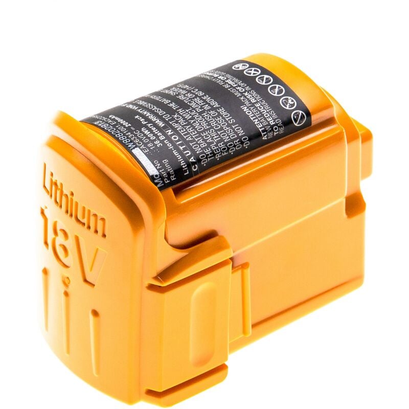

Batería recargable reemplaza LG EAC62258401, EAC62258403, EAC62258405, EAC63341001 para aspiradora, robot limpieza (2000 mAh, 18 V, Li-Ion) - Vhbw