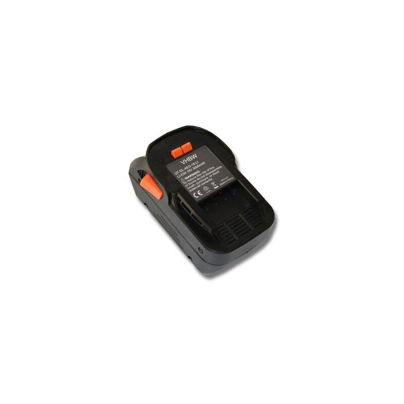 

Batería recargable reemplaza Ridgid AC840084 para herramientas eléctricas (3000 mAh, Li-Ion, 18 V) - Vhbw