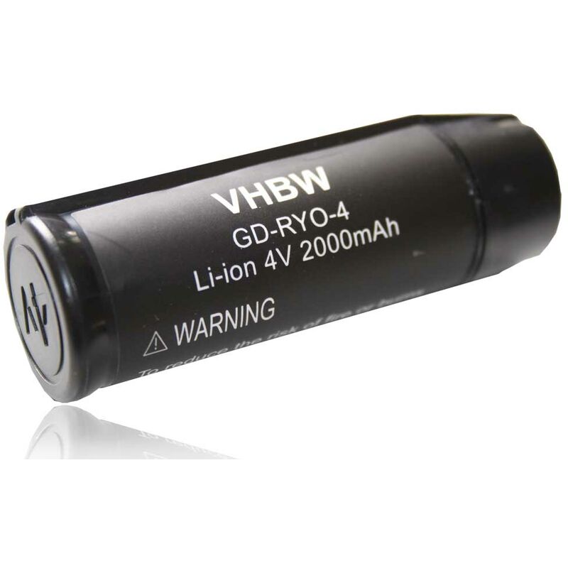 

Batería recargable reemplaza Ryobi AP4001 para herramientas eléctricas (2000 mAh, Li-Ion, 4 V) - Vhbw
