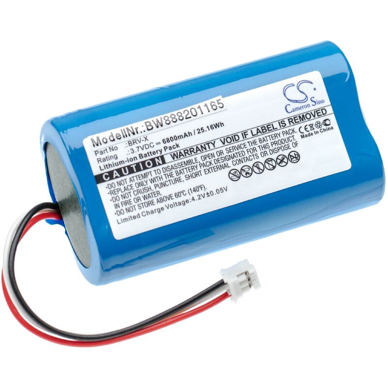 

batería reemplaza Braven BRV-X para altavoz altavoces (6800mAh, 3,7V, Li-Ion) - Vhbw