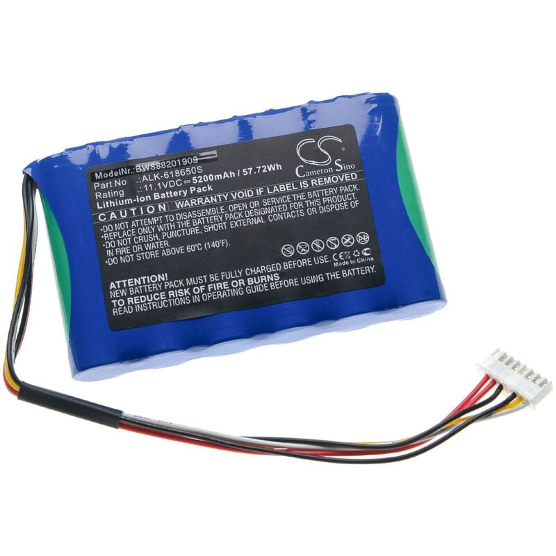 

Batería reemplaza Eloik ALK-618650S para herramientas eléctricas (5200mAh Li-Ion 11,1V) - Vhbw