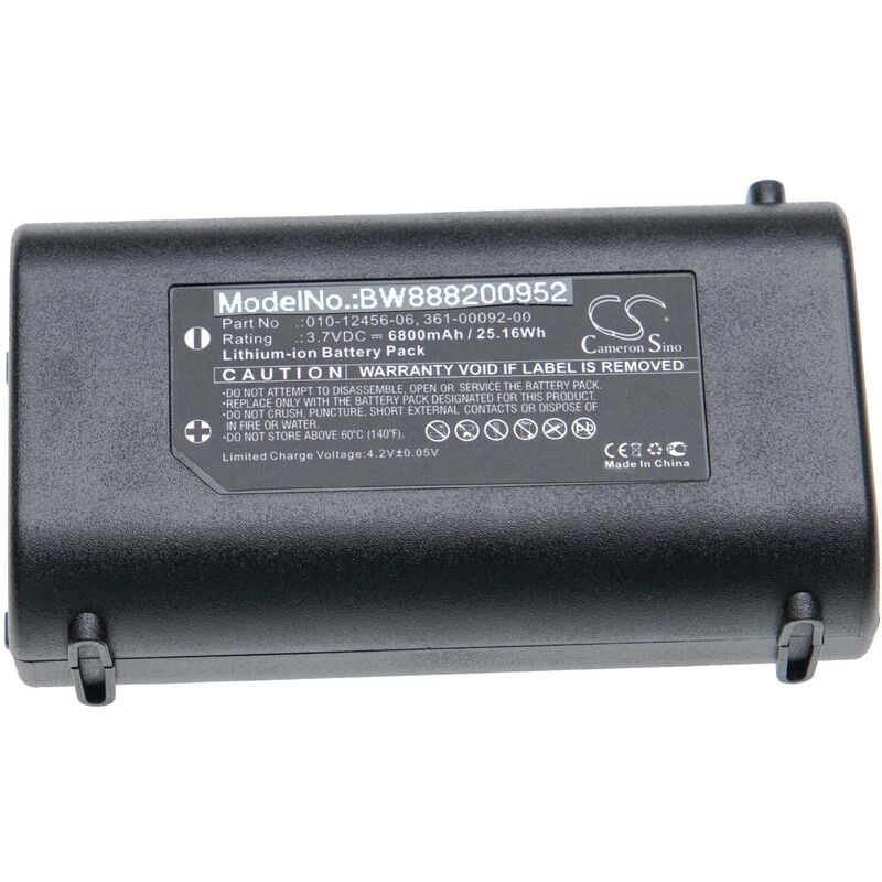 

batería reemplaza Garmin 010-12456-06, 361-00092-00 para Localizador GPS (6800mAh, 3.7V, Li-Ion) - Vhbw