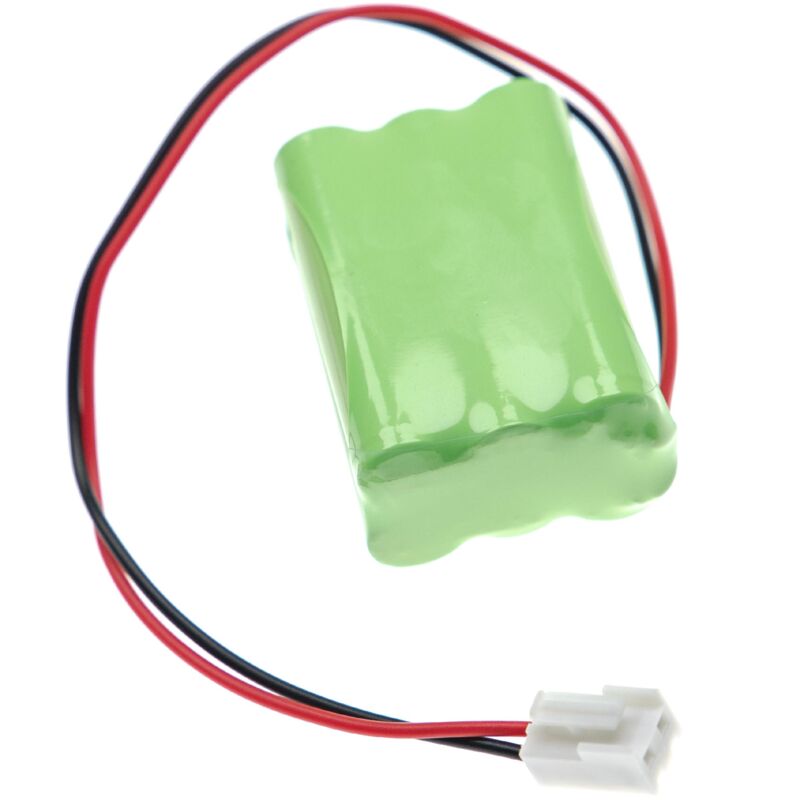 

batería reemplaza GP91AAALH6YMX, INF-BATWES, OS826 para control de alarma seguridad (700mAh, 7,2V, NiMH) - Vhbw