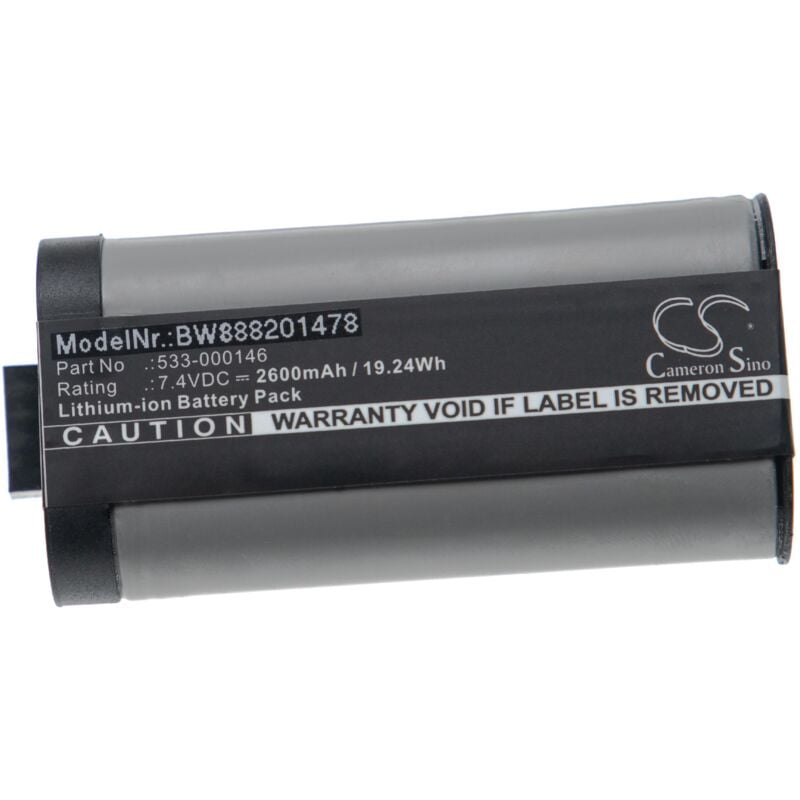

batería reemplaza Logitech 533-000146 para altavoz altavoces (2600mAh, 7,4V, Li-Ion) - Vhbw
