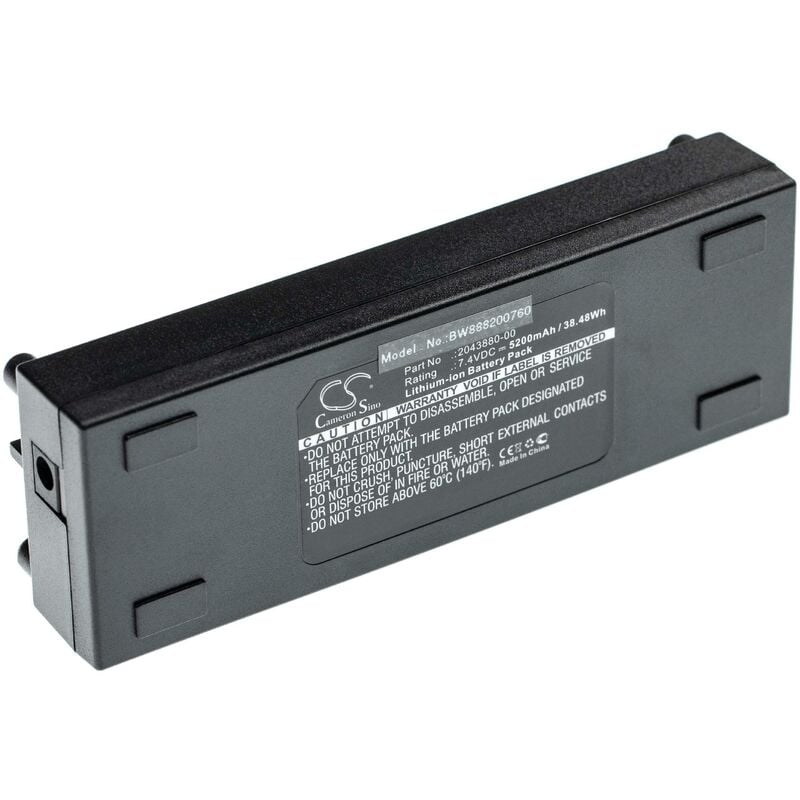 

batería reemplaza Mackie 2043880-00 para altavoz altavoces (5200mAh, 7.4V, Li-Ion) - Vhbw