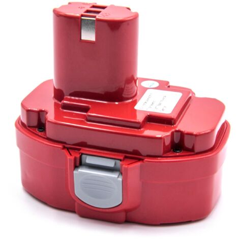 vhbw Batería reemplaza Makita 193061-8, 192829-9, 1835, 192828-1, 1834, 1835F, 1833, 1823, 1822 para herramienta (2000 mAh, NiMH, 18 V)