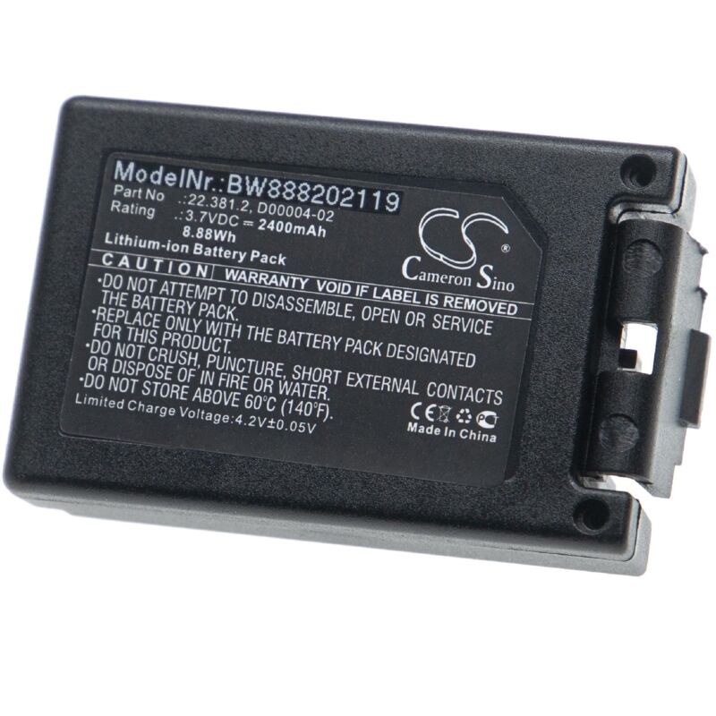 

Batería reemplaza Teleradio 22.381.2, D00004-02, M245060 para Mando a Distancia Industrial Control Remoto (2400mAh, 3,7V, Li-Ion) - Vhbw