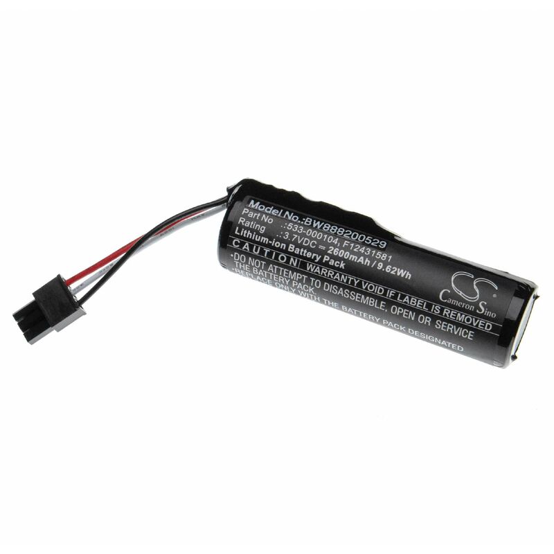 

batería sustituido Logitech 533-000104, 533-000138, F12431581 para altavoz altavoces (2600mAh, 3.7V, Li-Ion) - Vhbw