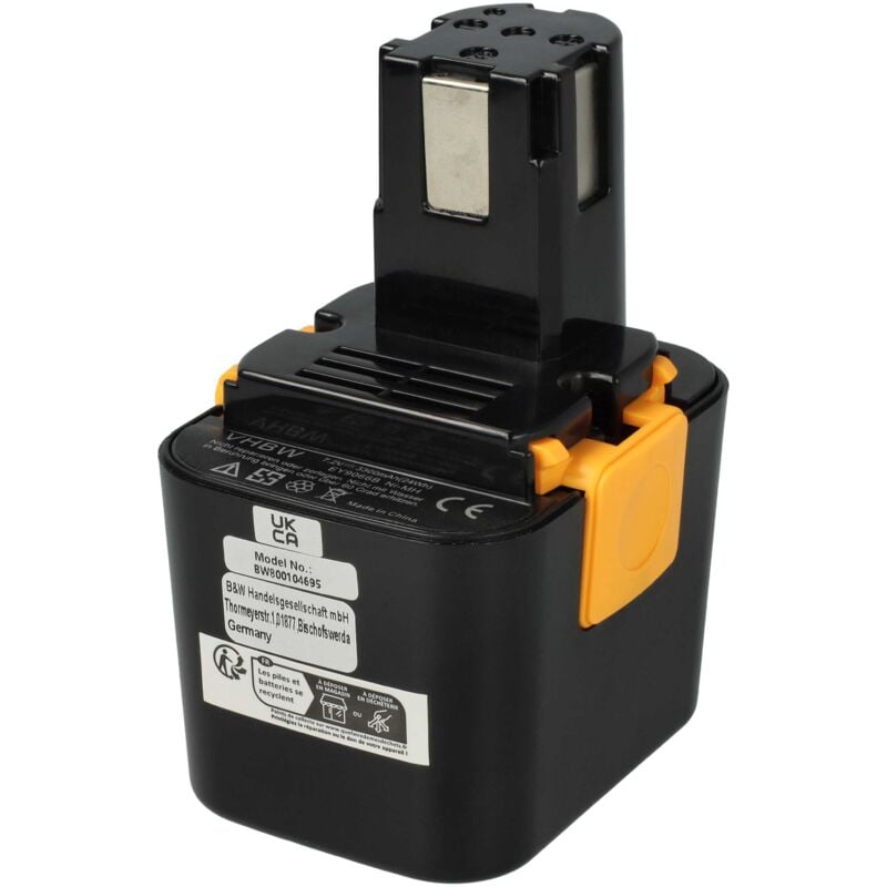 

baterías 3300mAh (7.2V) para herramienta Panasonic EY3653, EY3653CQ, EY3654, EY3654CQ por Panasonic BCP-EY9065, EY9065, EY9066B, PA-724. - Vhbw