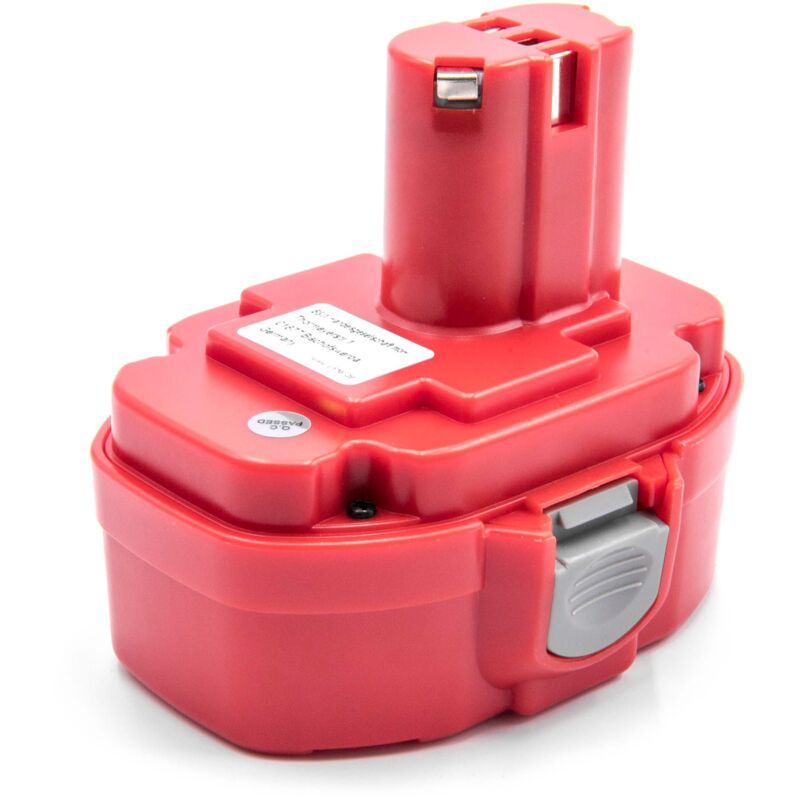 

Baterías NiMH 3000mAh (18V) para herramienta eléctrica Makita 4334D, 4334DWA, 4334DWAE, 4334DWD, 4334DWDE, 5026DA, 5026DB - Vhbw