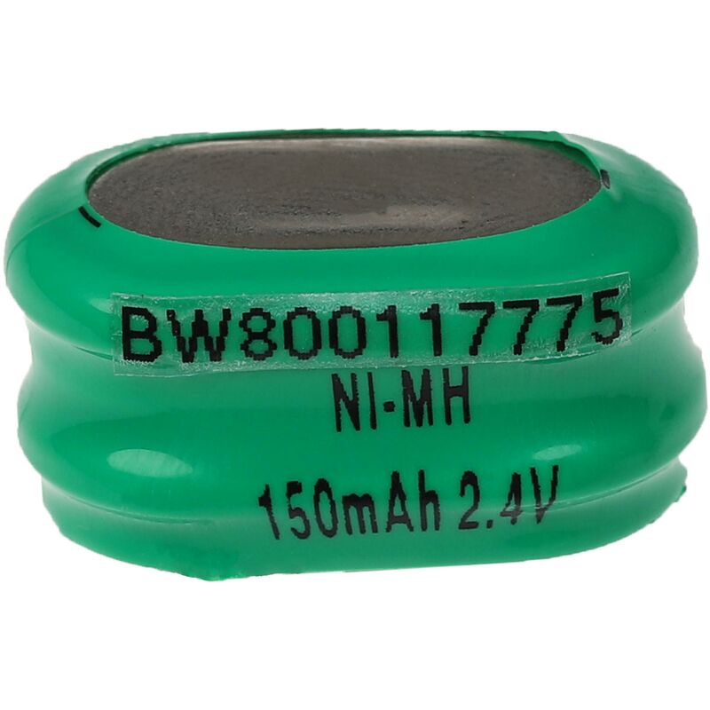 

NiMH Batería de botón de repuesto Tipo 2/V150H 150 mAh 2,4 V compatible para lámparas solares, etc. - Vhbw