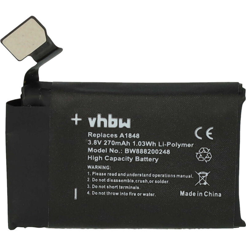 Batteria compatibile con Apple Watch MQKU2LL/A