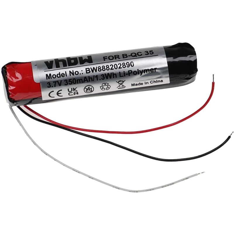 Vhbw batteria compatibile con Bose QuietComfort 35...