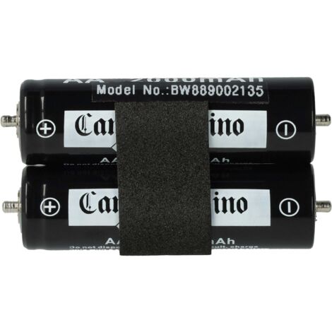 vhbw batteria compatibile con Braun SmartControl3 5795, 5791, 5747, 5790, 5691, 5742, 5743, 5744 rasoio elettrico (2000mAh, 1,2V, NiMH)