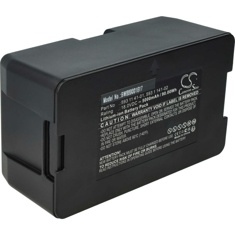 Image of Vhbw - batteria compatibile con Husqvarna Automower 320 2013, 320 2014, 320 2015, 330X 2013, 330X 2014, 330X 2015 rasaerba 5000mAh, 18V, Li-Ion