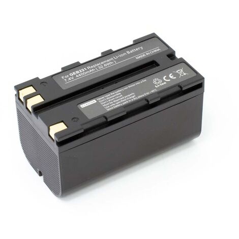 vhbw batteria compatibile con Leica TC1102, TC1102C, TC1200 dispositivo di misurazione laser, dispositivo di misurazione (4400mAh, 7,4V, Li-Ion)