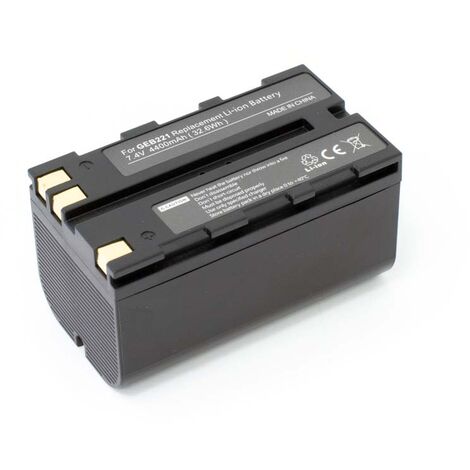 vhbw batteria compatibile con Leica TCR407, TCR407 Power dispositivo di misurazione laser, dispositivo di misurazione (4400mAh, 7,4V, Li-Ion)