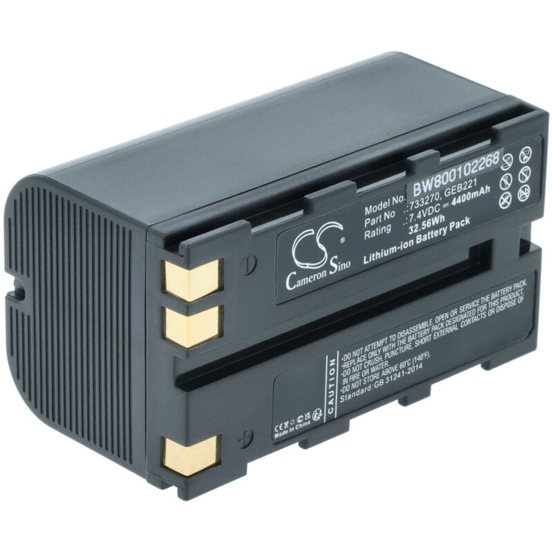 Vhbw batteria compatibile con Leica Builder 500