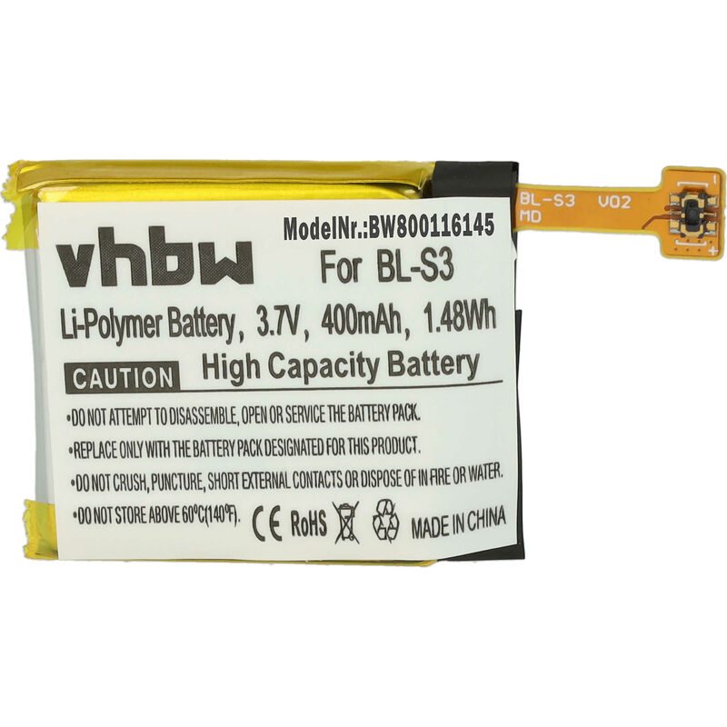 Batteria compatibile con lg Watch Urbane W150