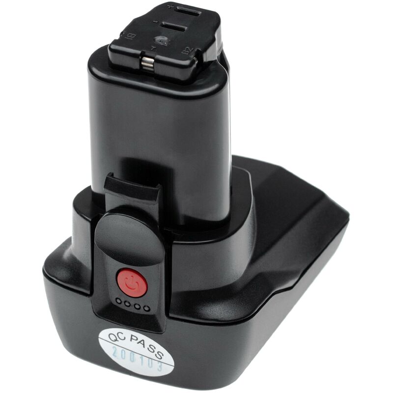 vhbw 1x batteria compatibile con Metabo PowerMaxx BS Quick Basic, PowerMaxx BS Pro, PowerMaxx BS Quick utensile elettrico (4000 mAh, Li-Ion, 10,8 V)