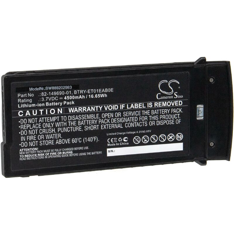 Image of Batteria compatibile con Motorola ET1 tablet (4500mAh, 3,7V, Li-Ion) - Vhbw