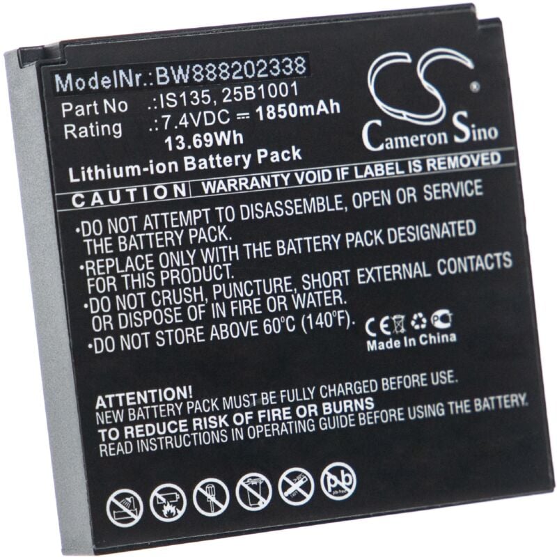 Vhbw batteria compatibile con PAX IRAS 900K, P90