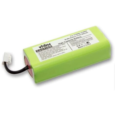 vhbw batteria compatibile con Philips Easystar FC8800, FC8800/01, FC8802, FC8802/01, FC8802/02 aspirapolvere home cleaner (800mAh, 14,4V, NiMH)