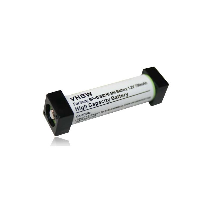Image of vhbw batteria compatibile con Sony MDR-RF820R, MDR-RF850R auricolari cuffie wireless (700mAh, 1,2V, NiMH)