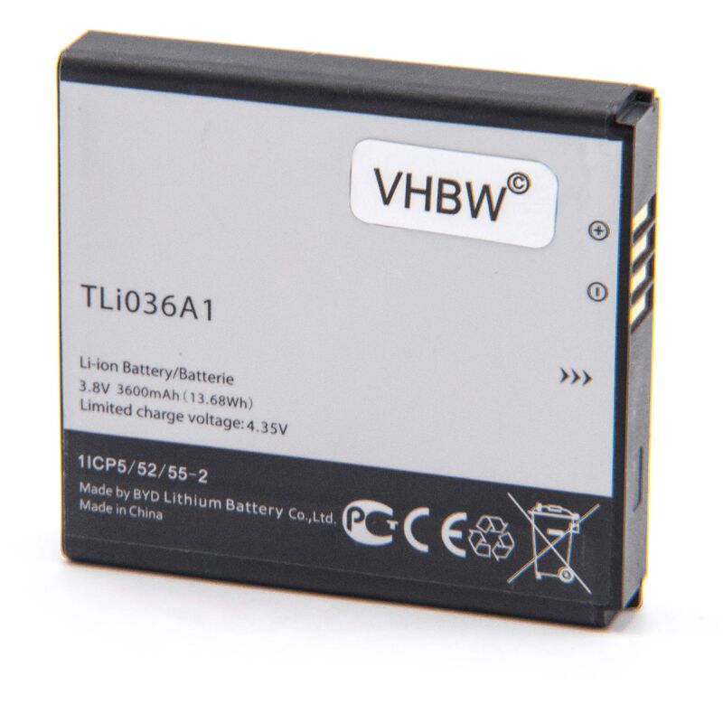 Vhbw 1x batteria compatibile con Alcatel One Touch...