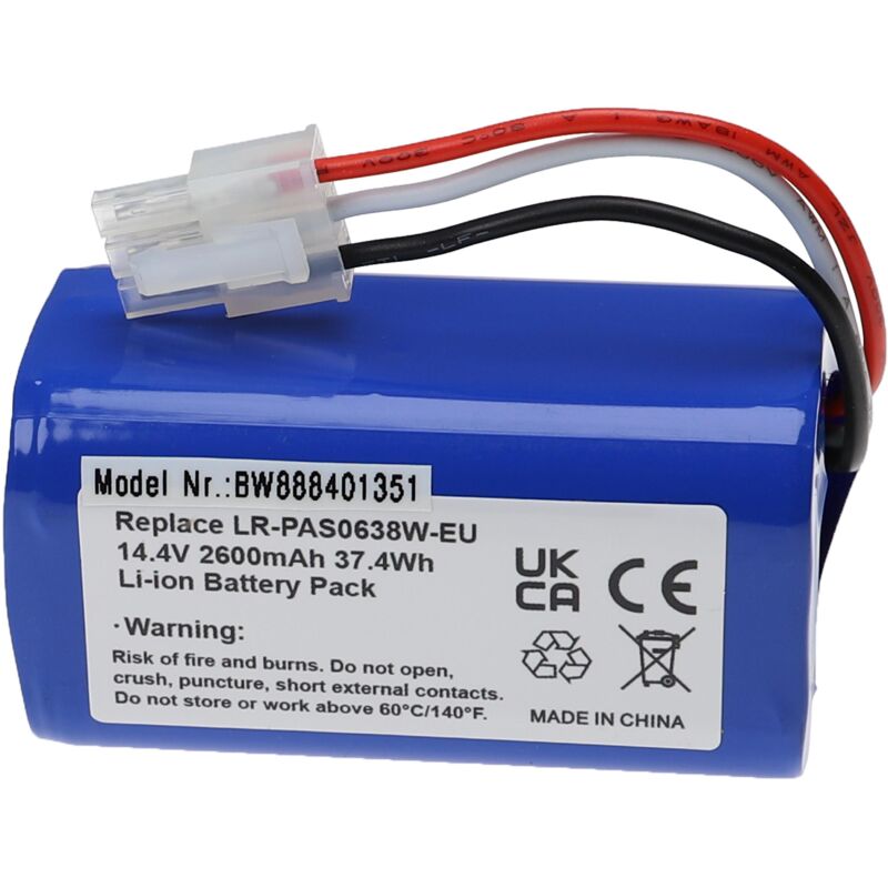 Batteria sostituisce 360 INR18650 M264S1P