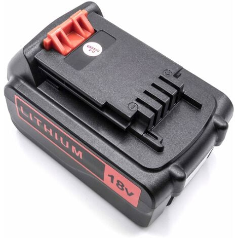 vhbw Batteria sostituisce Black & Decker BL1318, BL1518, BL2018, BL4018 per attrezzi da lavoro (4000mAh, 18V, Li-Ion)