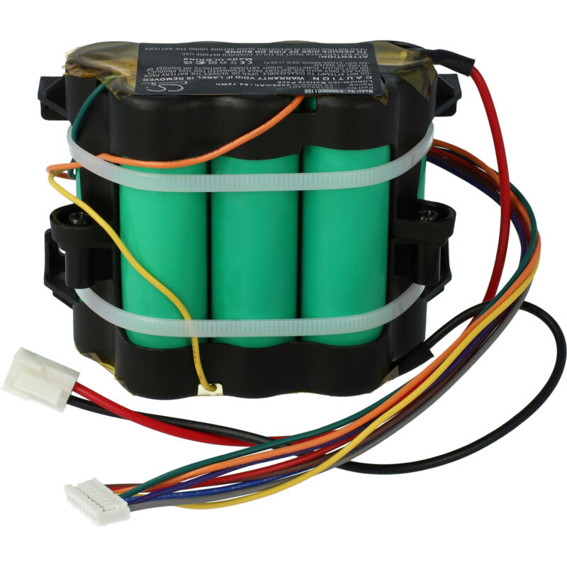 Image of Vhbw - batteria sostituisce DeLonghi Colombina 5519210401 per aspirapolvere nero / verde (2500mAh, 25,9V, Li-Ion)
