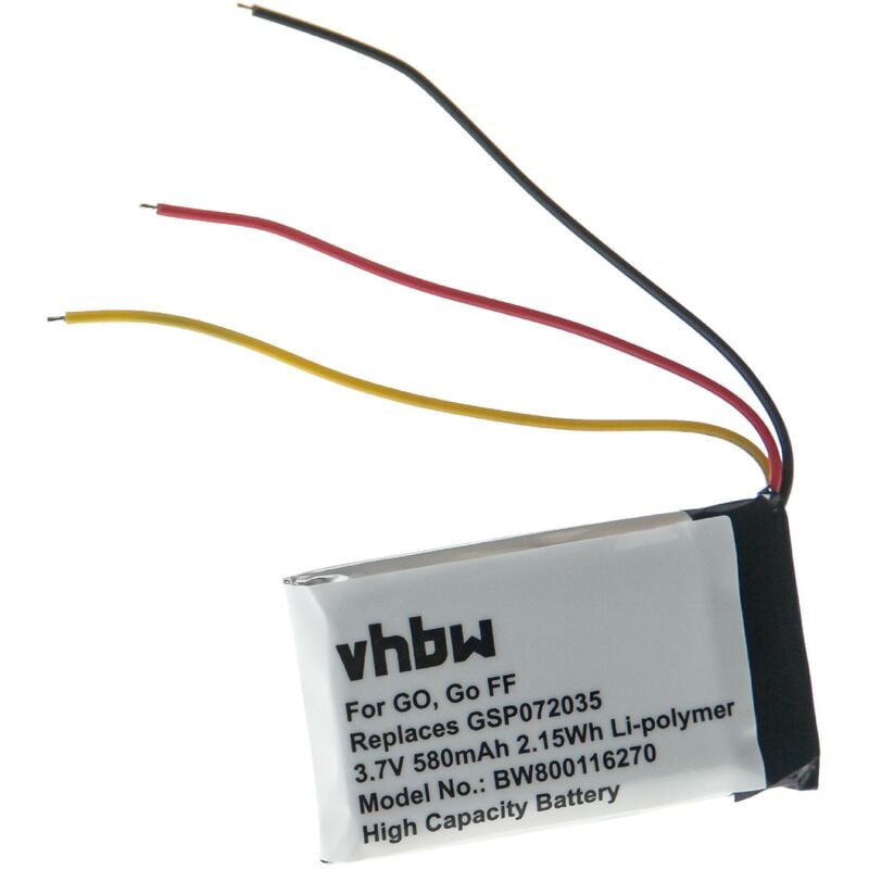 Vhbw batteria sostituisce JBL GSP072035 per casse