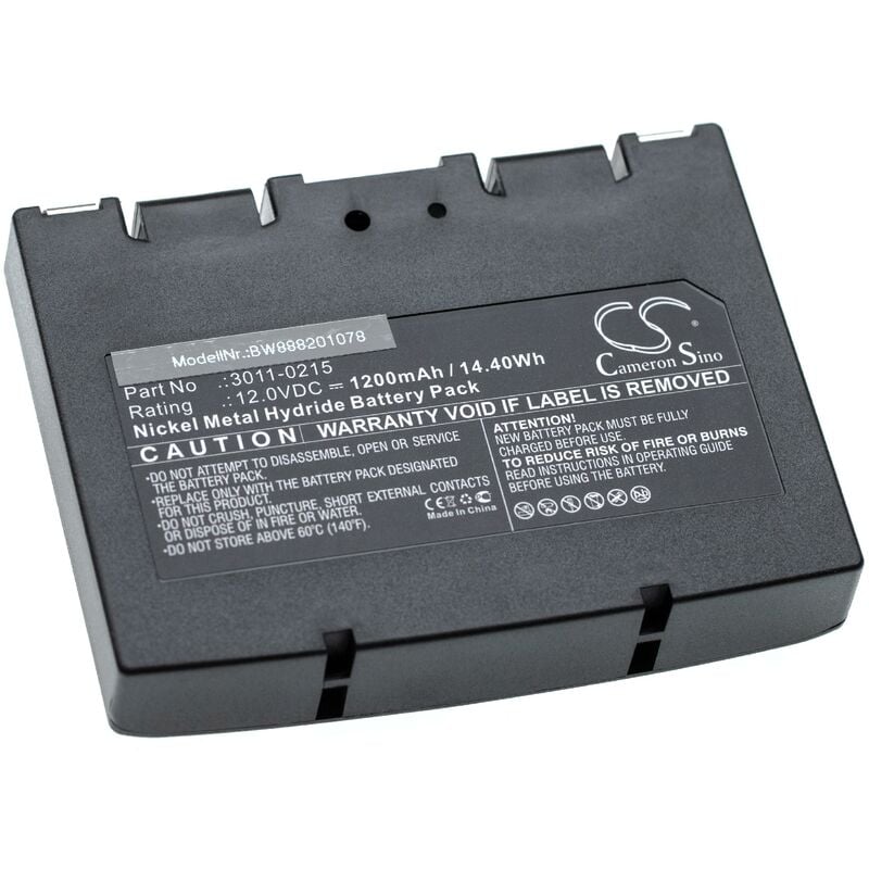 Image of vhbw batteria sostituisce Minelab 3011-0215 per metal detector (1200mAh, 12V, NiMH)