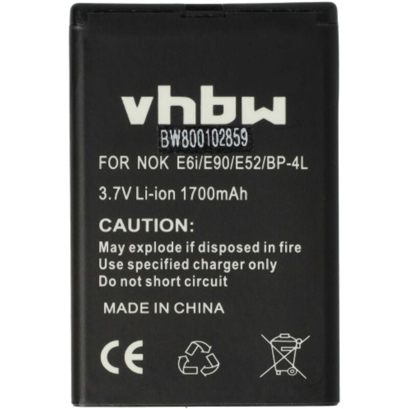 Vhbw batteria sostituisce Sonocaddie G-4L, HE9701N...