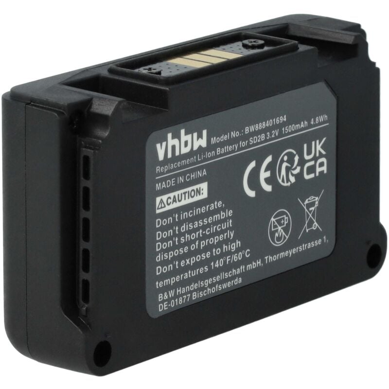 Vhbw batteria sostituisce Sony SD2B per sistema