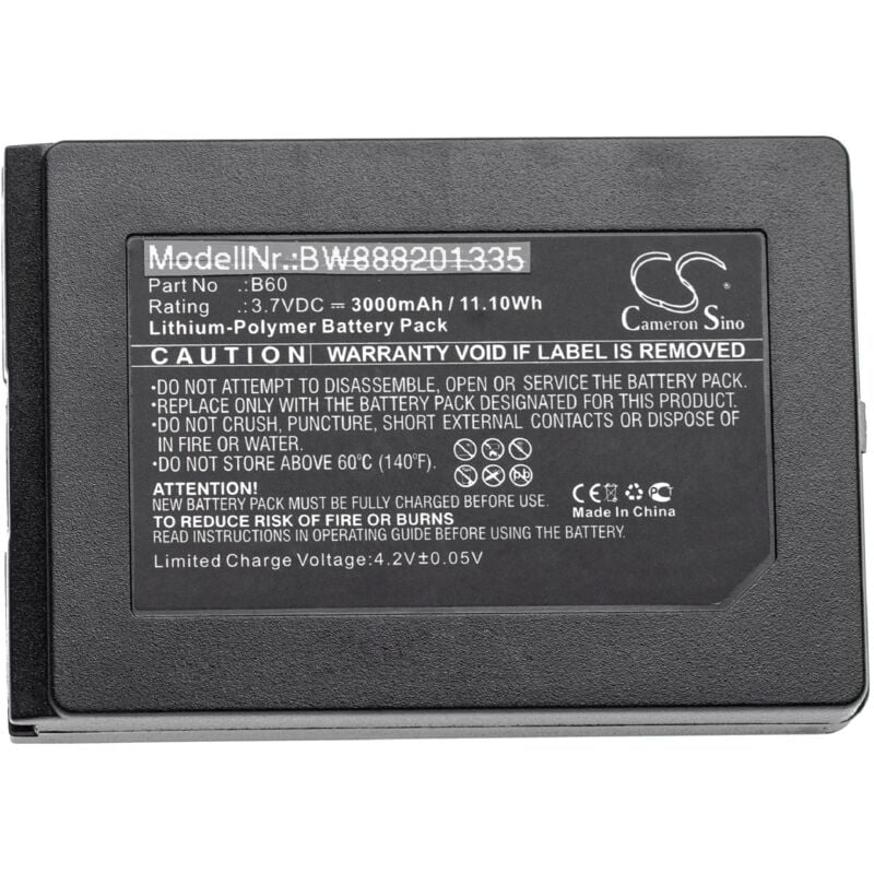 Vhbw batteria sostituisce Vectron B60 per lettore