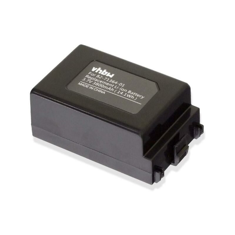 Batterie compatible avec Symbol MC70, MC7004, MC7090, MC75, MC7506, MC7596 scanner de code-barre pos (3800mAh, 3,7V, Li-ion) - Vhbw