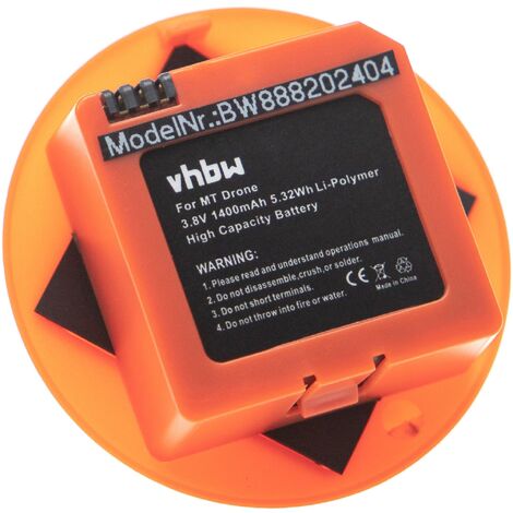 vhbw Batterie remplace DJI GL300C, GL300E, GL300F, 1650120 pour  télécommande, manette de contrôle de drone (6000mAh, 7,4V, Li-Polymère)