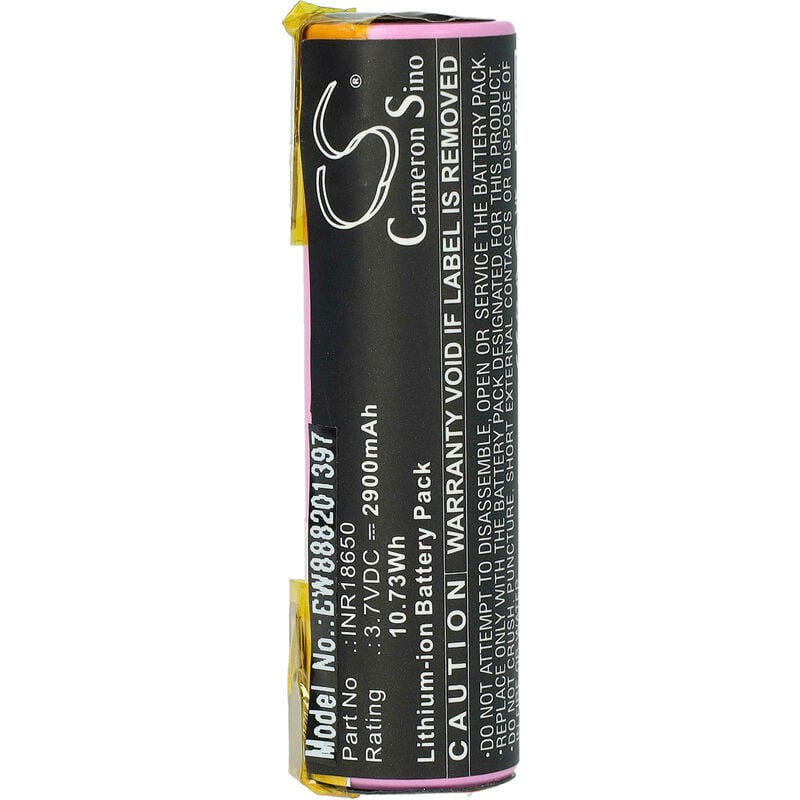 vhbw Batterie compatible avec Bosch ISIO, ISO, IXO, IXO Mini, PKP 3, PSR Select outil électrique (2900 mAh, Li-ion, 3,7 V)