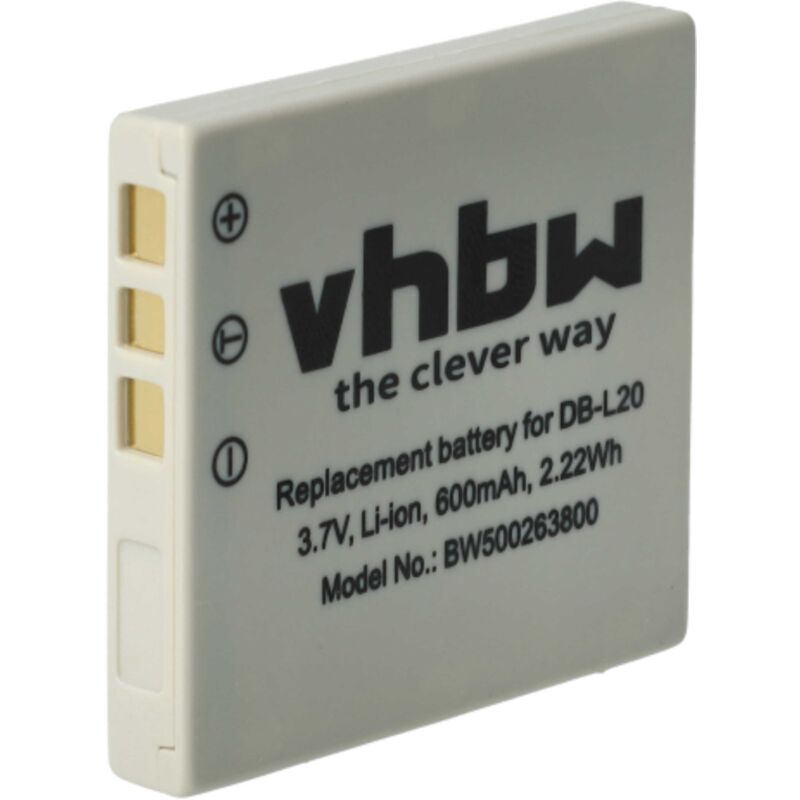 Vhbw - Batterie compatible avec Bang & Olufsen BeoPlay H7, H8, H9 casque audio, écouteurs sans fil (550mAh, 3,6V, Li-ion)